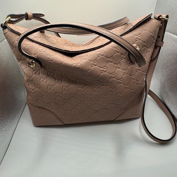 Gucci Light Pink Bree Convertible Top Handbag - HOT BUY IN 2025!!!! - Picture 5 of 13